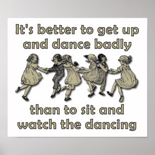 Regardez le poster de danse