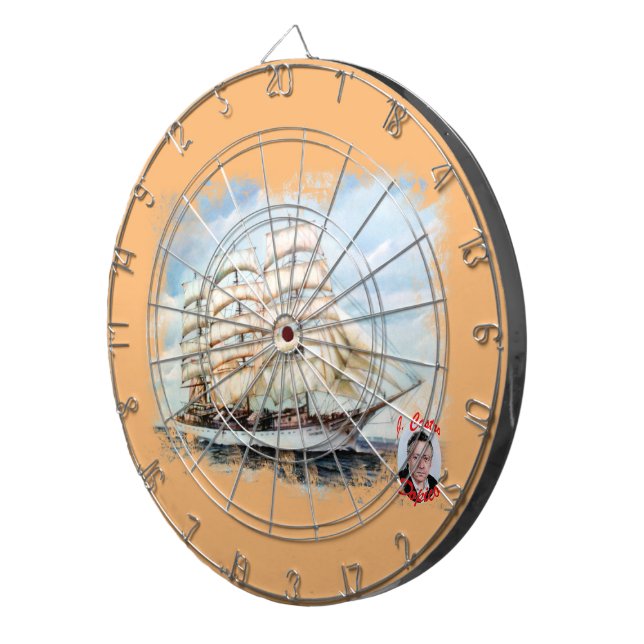 Regata Cutty Sark/Cutty Sark Race Dartscheibe (Vorderseite rechts)