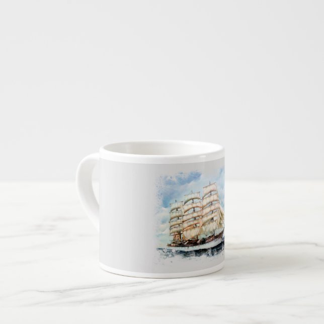 Regata Cutty Sark Espressotasse (Vorderseite Links)