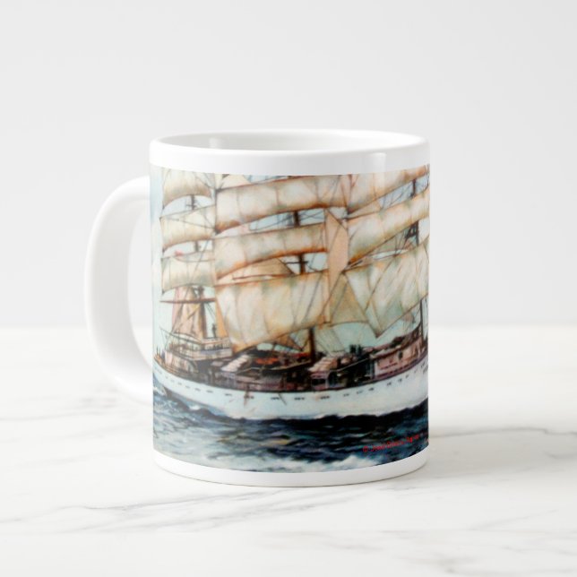Regata Cutty Sark Jumbo-Tasse (Vorderseite Links)