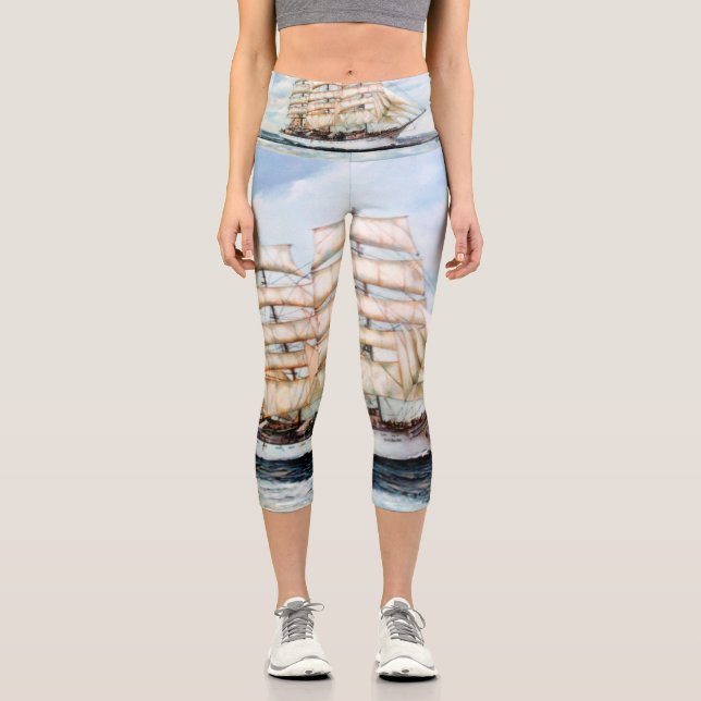 Regata Cutty Shark Capri Leggings (Vorderseite)