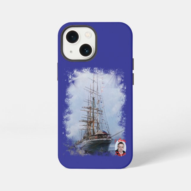 Regata Cutty Shark iPhone 13 Mini Hülle (Rückseite)