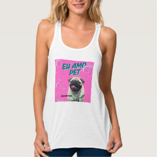 Regata Feminina Flowy, Costas Nadador Via Pantanal Tank Top