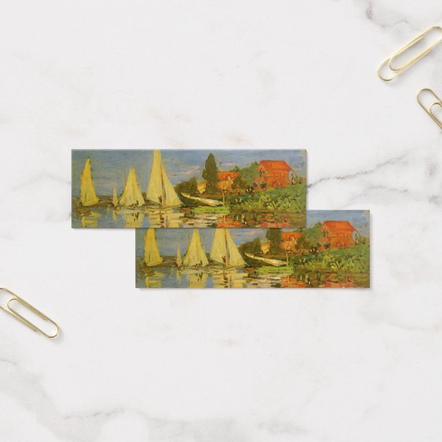 Régate à Argenteuil par Claude Monet (Bureau)