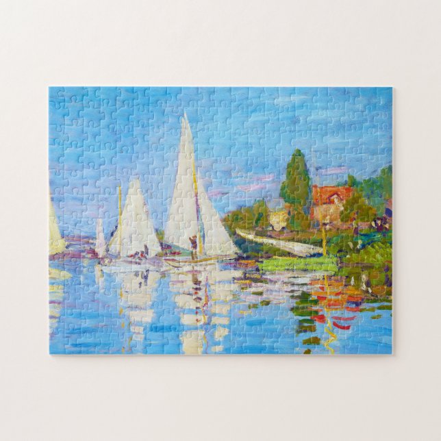Regatta in Argenteuil Claude Monet (Horizontal)