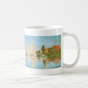 Regatta in Argenteuil durch Claude Monet Kaffeetasse