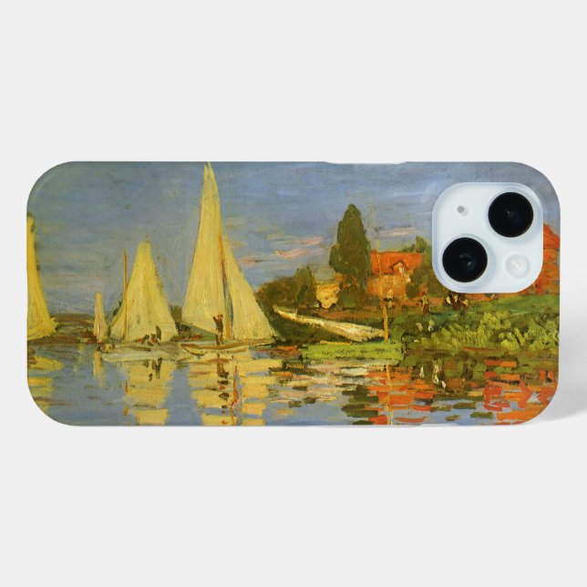 Regatta in Argenteuil von Claude Monet title_seo2 (Rückseite (Horizontal))