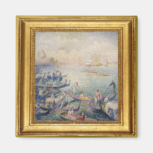 Regatta in Venedig Artwork Magnet (Vorne)