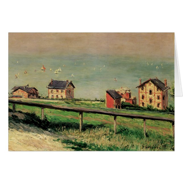 Regatta in Villerville bei Gustave Caillebotte (Vorderseite (Horizontal))