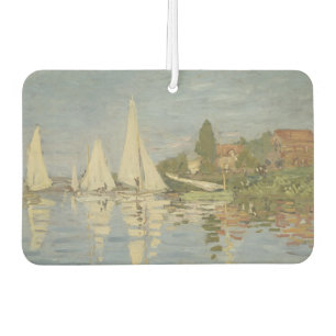 Regatten in Argenteuil, Ölgemälde, Claude Monet Autolufterfrischer