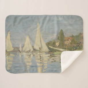 Regatten in Argenteuil, Ölgemälde, Claude Monet Sherpadecke