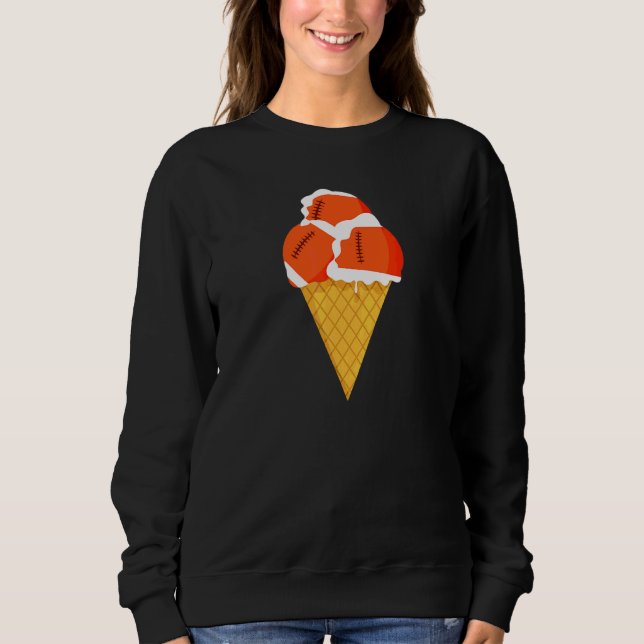 Regby Triple Scoop Ice Creme Cone Sweatshirt (Vorderseite)