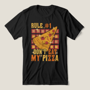 Regel #1 Essen Sie meine Pizza nicht Tri-Blend Shirt