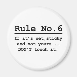 Regel Nr. 6 Magnet