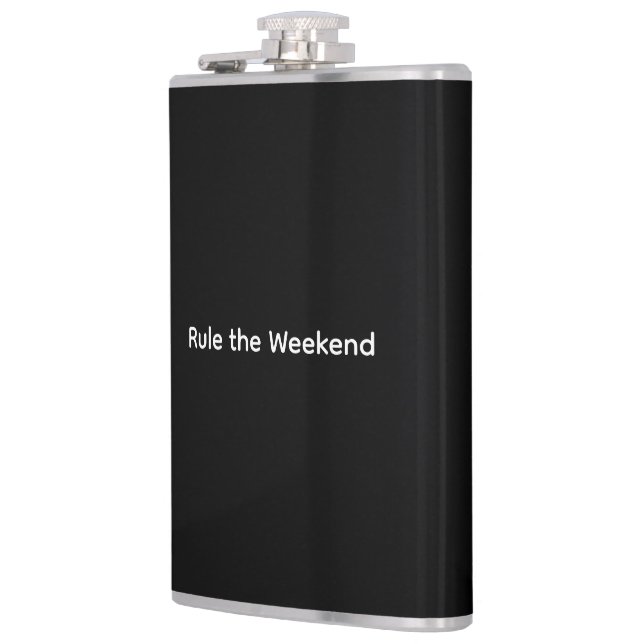 Regel: Vinyl Wrapped Flask am Wochenende Flachmann (Links)