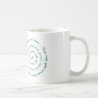 Regel von 3 - das Gesetz der Hexe - Wiccan Rede Kaffeetasse