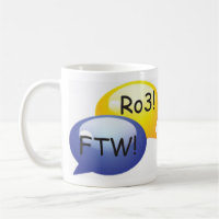 Regel von 3 füttern die Geek-Tasse