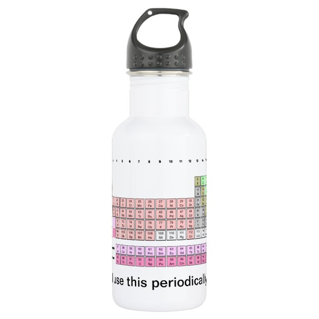 Regelmäßig Edelstahlflasche (Vorderseite)
