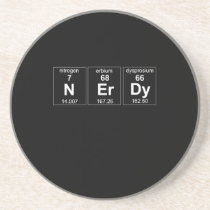 Regelmäßig Nerdy Getränkeuntersetzer