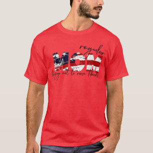 Regelmäßige Mama, die versucht, die Liberalen nich T-Shirt