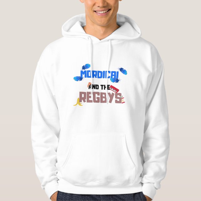 REGELMÄSSIGE MORDICAI UND DIE RIGBYS HOODIE (Vorderseite)