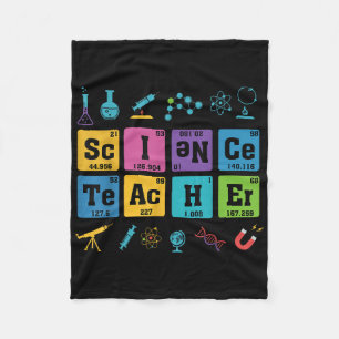 Regelmäßige Tabelle für Lehrer Chemie Fleecedecke