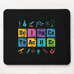 Regelmäßige Tabelle für Lehrer Chemie Mousepad