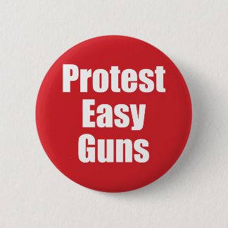Regelmäßiger Knopf - Protest-einfache Gewehre Button