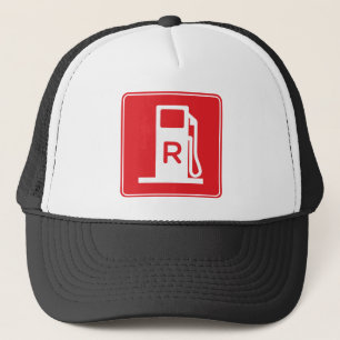 Regelmäßiger Tankstelle-Hut Truckerkappe