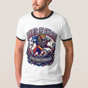 Regeln des Chaos auf mein eigenes Kommando Hybrid- T-Shirt
