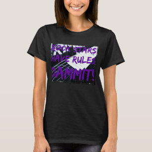 Regeln des T - Shirt der Felsen-Sternfrauen