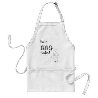 Regeln die GRILLEN des Vaters! 2 Schürze