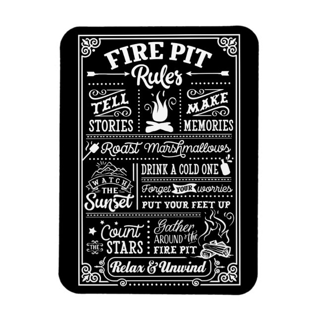 Regeln für Feuerlöschanlagen - beige Magnet (Vertikal)