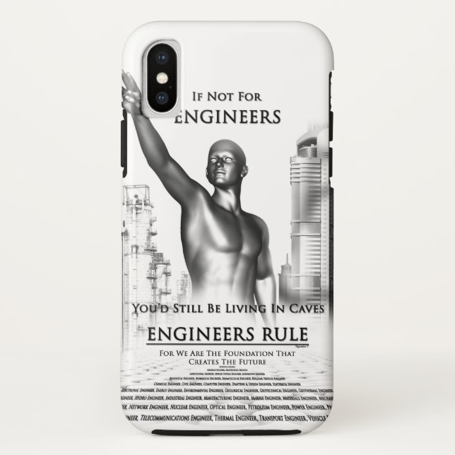 Regeln für Ingenieure Case-Mate iPhone Hülle (Rückseite)