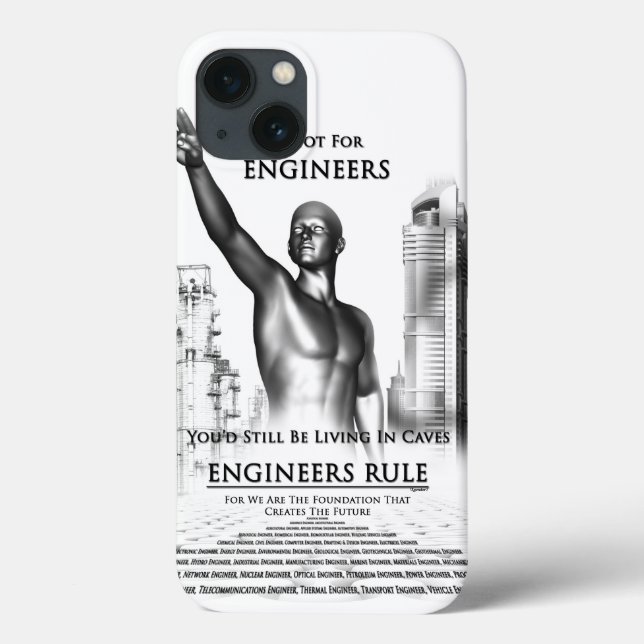 Regeln für Ingenieure Case-Mate iPhone Hülle (Rückseite)