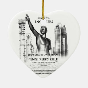 Regeln für Ingenieure Keramikornament