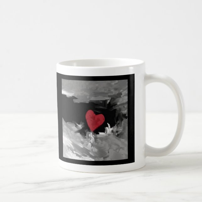 Regen aus der Dunkelheit Kaffeetasse (Rechts)