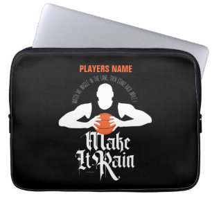 Regen (Basketball) - Laptop-Sieb Laptopschutzhülle