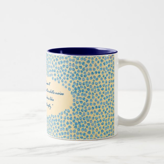 Regen-Becher Meraki Geschäft Zweifarbige Tasse (Rechts)