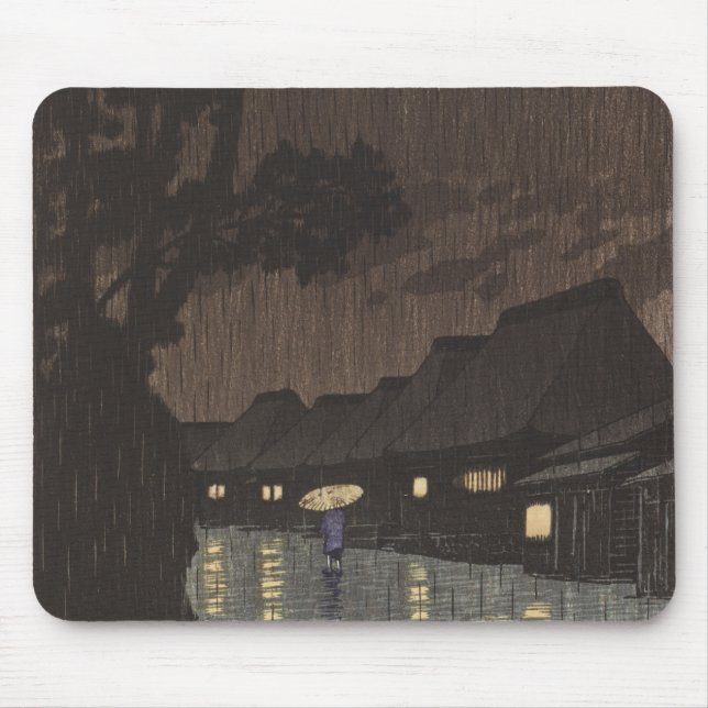 Regen bei Maekawa Mousepad (Vorne)