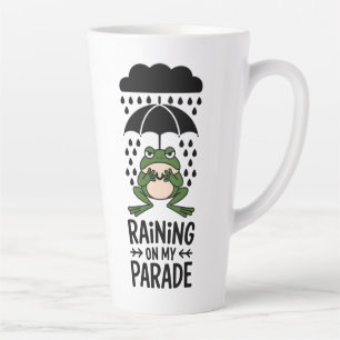 Regen bei meiner Parade-Tasse Milchtasse