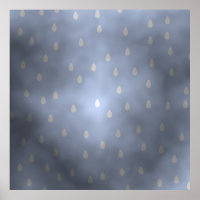 Regen bewölkt stürmischen Himmel. Grau und Blau.