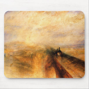 Regen, Dampf und beschleunigen die Great Western E Mousepad