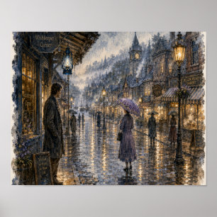 Regen der sich wie Erinnerung anhört, Teller: RH-W Poster