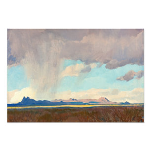 Regen für den Golf von Maynard Dixon Fotodruck