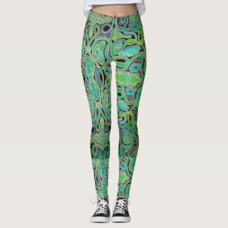 Regen gewascht leggings