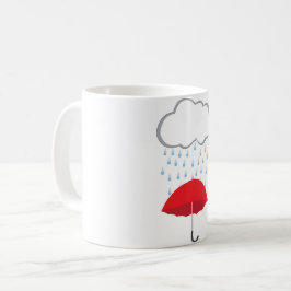 Regen Kaffeetasse
