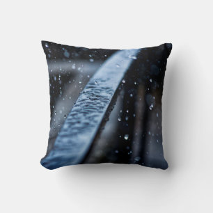 Regen nasse Natur fällt Kissen