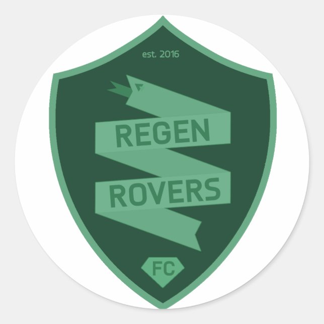 Regen Rovers Aufkleber (Vorderseite)