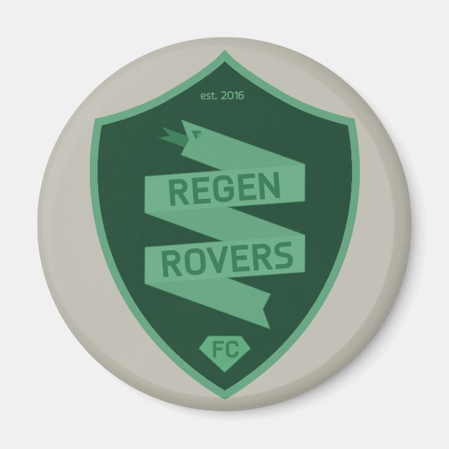 Regen Rovers Magnet (Vorne)